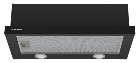 Вытяжка встраиваемая Maunfeld VS Light 60 черный управление: кулисные переключатели (1 мотор)