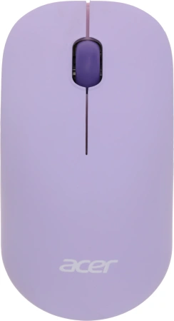 Клавиатура + мышь Acer OCC205 клав:фиолетовый мышь:фиолетовый USB беспроводная slim Multimedia (ZL.ACCEE.00D)
