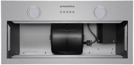 Вытяжка встраиваемая Maunfeld THAMES 601PM нержавеющая сталь управление: кнопочное (1 мотор)