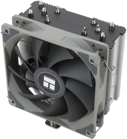 Устройство охлаждения(кулер) Thermalright Assassin King 120 SE Soc-AM5/AM4/1200/1700/1851 серый 4-pin 25.6dB Al+Cu 640gr Ret (AK120-SE)