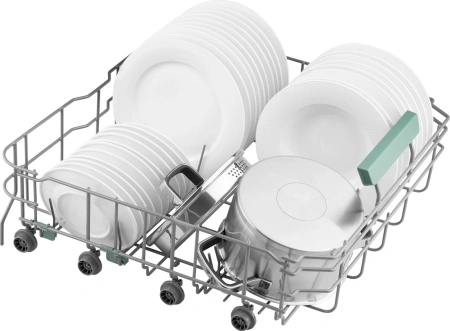 Посудомоечная машина встраив. Weissgauff BDW 6136 D Inverter AutoOpen Infolight 2100Вт полноразмерная инвертер