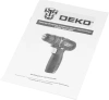 Дрель-шуруповерт Deko GCD12DU аккум. патрон:быстрозажимной (063-4039)