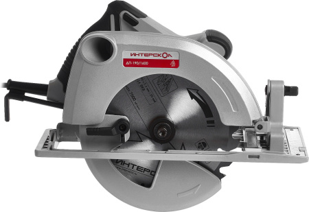 Циркулярная пила (дисковая) Интерскол ДП-190/1600 1600Вт (ручная) D диска.:190мм (552.2.1.70)