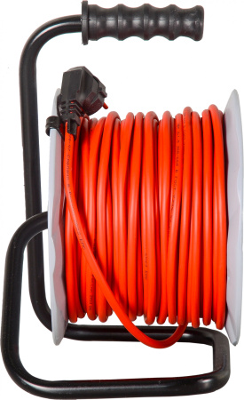 Удлинитель силовой Ресанта СУ-3х1,5-30/2 (61/118/6) 2x1.0кв.мм 4розет. 40м ПВС катушка серый