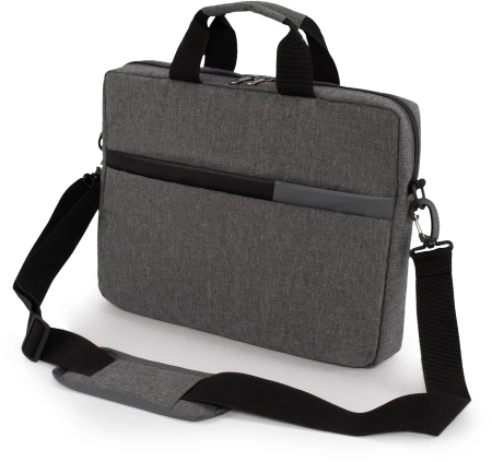 Сумка для ноутбука 14.5" Digma N-370 серый/черный полиэстер (N370GBK)