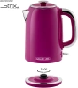 Чайник электрический Galaxy Line GL 0346 1.7л. 2200Вт малиновый корпус: нерж.сталь (ГЛ0346Л)