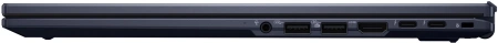 Ноутбук Asus ExpertBook B5 B5604CMA-QY0243X Core Ultra 7 155U 16Gb SSD1Tb Intel Graphics 16" IPS WQXGA (2560x1600) Windows 11 Professional black WiFi BT Cam (90NX0751-M00950)