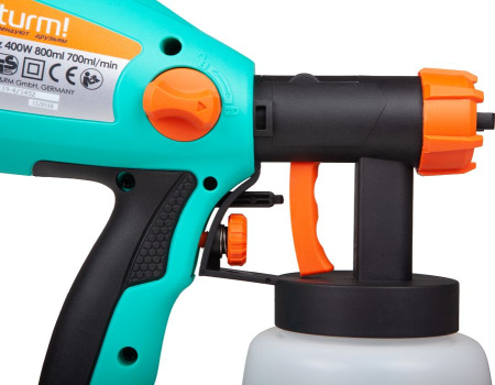 Краскопульт Sturm! SG9641 400Вт бак:800мл 700мл/мин