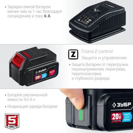 Циркулярная пила (дисковая) Зубр CPB-190-41 (ручная)