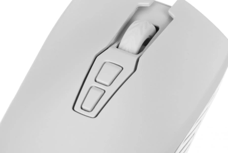 Мышь Defender Pandora GM-502 белый оптическая 3200dpi silent беспров. USB 6but (52502)