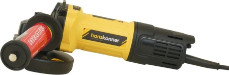 Углошлифовальная машина Hanskonner HAG13125TJE 1300Вт 11000об/мин рез.шпин.:M14 d=125мм