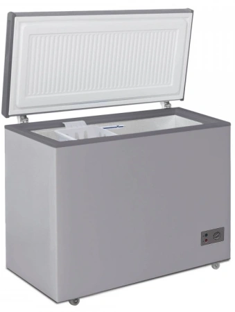 Морозильный ларь Бирюса Б-M210KX серебристый 100Вт