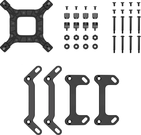 Система водяного охлаждения Deepcool LD240 Soc-AM5/AM4/1151/1200/1700 4-pin Al LED Ret
