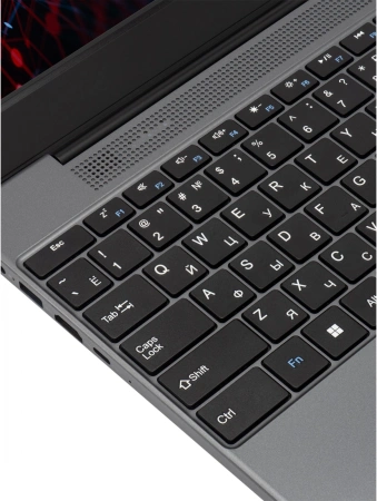 Ноутбук IRU Калибр 15PH Ryzen 5 5500U 8Gb SSD512Gb AMD Radeon Rx Vega 7 15.6" IPS FHD (1920x1080) Free DOS black WiFi BT Cam 4350mAh (2054001)