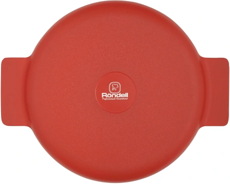 Сотейник Rondell Red Edition RDA-1119 d=24см (с крышкой) красный
