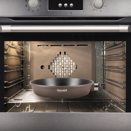 Сковорода Rondell Praline RDA-1565 круглая 26см покрытие: Xylan Plus ручка съемная (без крышки) коричневый