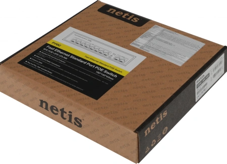 Коммутатор Netis P110C 10x100Mb 8PoE+ 120W неуправляемый