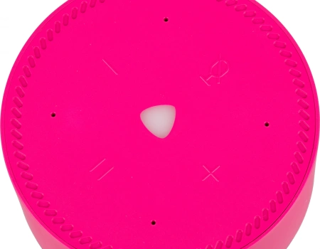 Умная колонка Yandex Станция Лайт голос.п.:Алиса розовый 5W 1.0 BT 10м (YNDX-00025N)