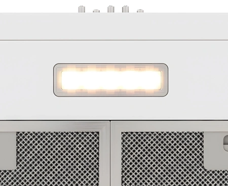 Вытяжка встраиваемая Elikor ECO WH 50 белый управление: кнопочное (2 мотора)