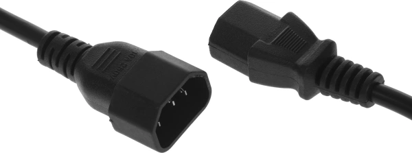 Кабель KingPrice KP-PC-C13-C14-1.5m IEC C13 IEC C14 1.5м черный