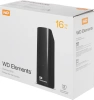 Жесткий диск WD USB 3.0 16Tb WDBWLG0160HBK-EESN Elements Desktop 3.5" черный