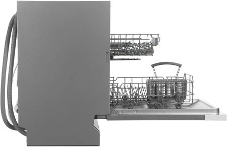Посудомоечная машина встраив. Hyundai HBD 441 2100Вт узкая серебристый/белый