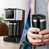 Кофеварка капельная Kitfort КТ-7217 900Вт черный/нержавеющая сталь