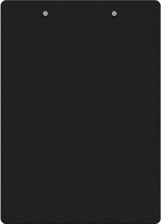 Папка-планшет Бюрократ -PD6004/BLCK A4 пластик 1.2мм черный