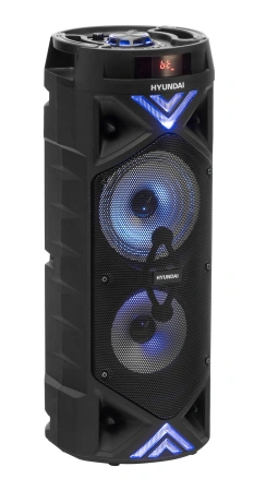 Минисистема Hyundai H-MC180 черный 80Вт FM USB BT SD/MMC