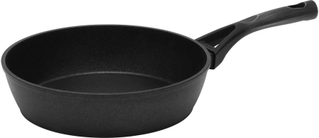 Сковорода Polaris Pro collection 28FP круглая 28см покрытие: Diamant-3X Pro ручка несъемная (без крышки) черный (016233)