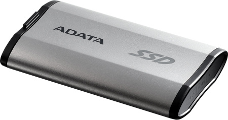 Накопитель SSD A-Data USB-C 2TB SD810-2000G-CSG SD810 1.8" серый
