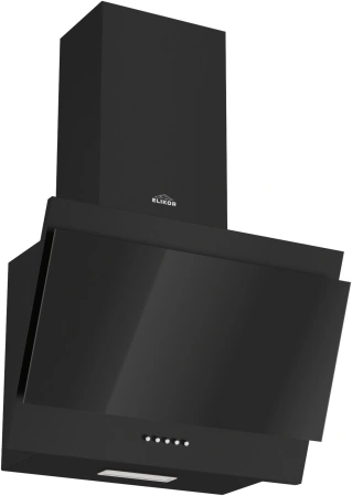 Вытяжка встраиваемая Elikor Коралл 50П-430-КЗД черный/стекло черное управление: кнопочное (1 мотор)