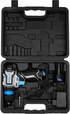 Дрель-шуруповерт Deko Loner 12V Pro аккум. патрон:быстрозажимной (кейс в комплекте) (085-1122)