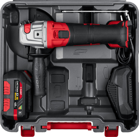 Углошлифовальная машина Зубр УШМ-18-125-41 10000об/мин рез.шпин.:M14 d=125мм