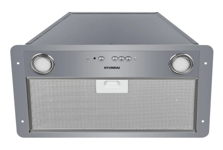 Вытяжка встраиваемая Hyundai HBB 6035 IX серебристый управление: кнопочное (1 мотор)
