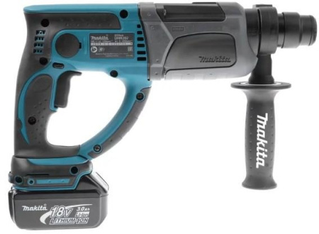 Перфоратор Makita DHR202RF патрон:SDS-plus уд.:1.9Дж аккум. (кейс в комплекте)