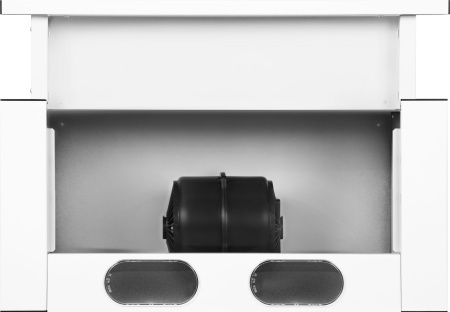 Вытяжка встраиваемая Weissgauff TEL 600 EW белый управление: кнопочное (1 мотор)