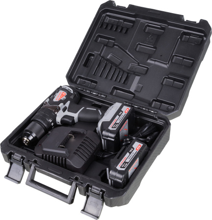 Дрель-шуруповерт Интерскол ДАУ-13/18В аккум. патрон:быстрозажимной (кейс в комплекте) (574.2.2.70)