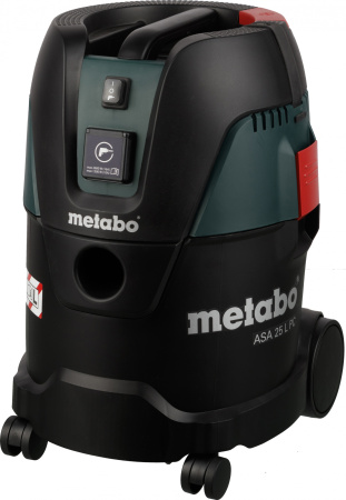 Строительный пылесос Metabo ASA 25 L PC 1250Вт (уборка: сухая/влажная) зеленый