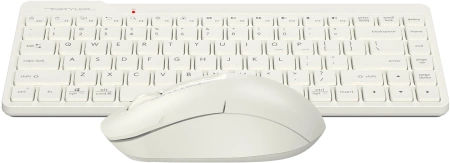 Клавиатура + мышь A4Tech Fstyler FG2200 Air2 клав:бежевый мышь:бежевый USB беспроводная slim (FG2200