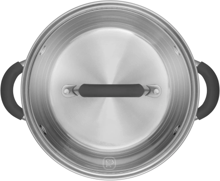 Кастрюля Rondell Flamme RDS-023 2.3л. d=18см (с крышкой) стальной