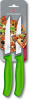 Набор ножей кухон. Victorinox Swiss Classic (6.7936.12L4B) компл.:2шт салатовый блистер