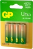 Батарея GP Ultra Alkaline 15AUA21-2CRSBC4 AA (4шт) блистер