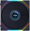 Вентилятор Lian-Li Uni Fan TL 140 LCD 7-pin 28.5dB LED Ret