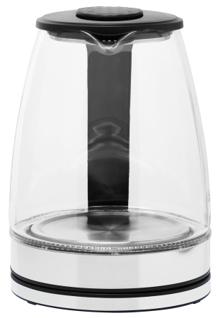 Чайник электрический Starwind SKG2050 1.8л. 1800Вт черный/серебристый (корпус: стекло)