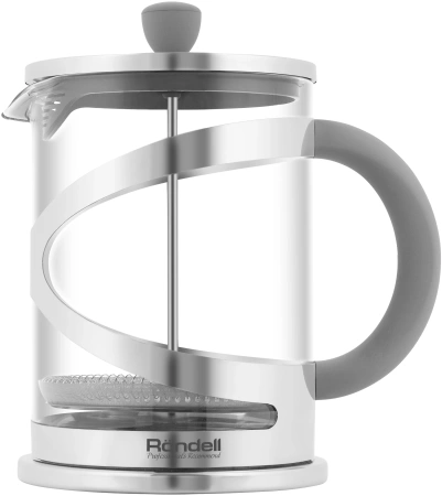 Френч-пресс Rondell Crystal Grey RDS-1669 1л серый