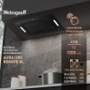 Вытяжка встраиваемая Weissgauff Aura 1200 Remote черный управление: сенсорное (1 мотор)