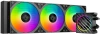 Система водяного охлаждения ID-Cooling Dashflow 360 XT Pro ARGB Soc-AM5/AM4/1200/1700/1851 черный 4-pin 16-34dB Al+Cu 350W Ret