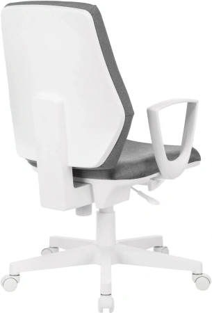 Кресло Бюрократ CH-W545 серый 38-404 крестов. пластик пластик белый