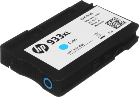 Картридж струйный HP 933XL CN054AE голубой (825стр.) для HP OJ 6700/7100